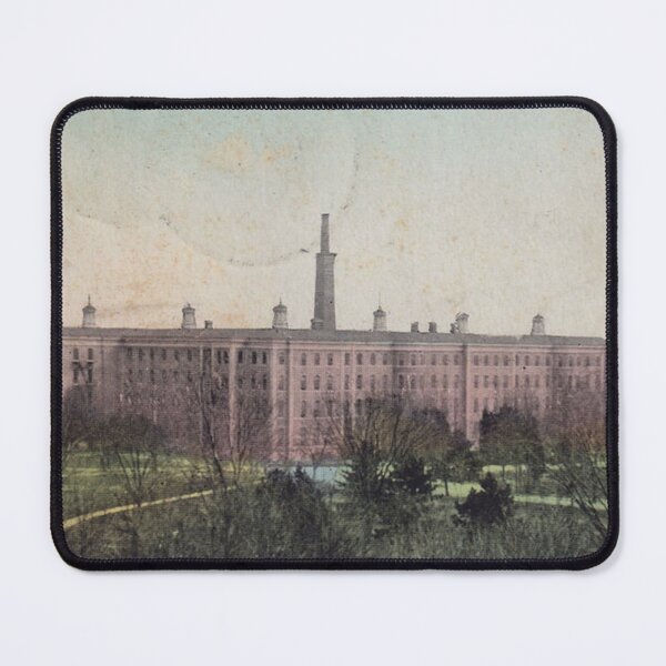 Item preview, Anna State Hospital Original Vintage Postcard – Main Building Southern Hospital designed and sold by GhostlyWorld.