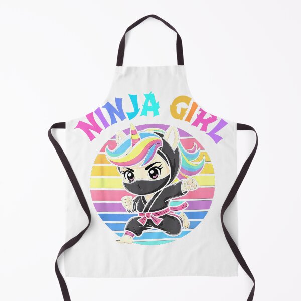 Item preview, Kawaii NINJA GIRL Spy Unicorn Rainbow Kindergarten Vibes T-Shirt designed and sold by gidget-gadget.