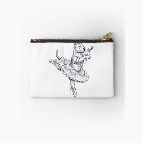 Item preview, Vintage American Staffordshire Terrier Ballet Dancer Ballerina Dog Lover designed and sold by dian-rody-crest.