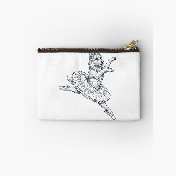 Item preview, Vintage Australian Terrier Ballet Dancer Ballerina Dog Lover designed and sold by dian-rody-crest.