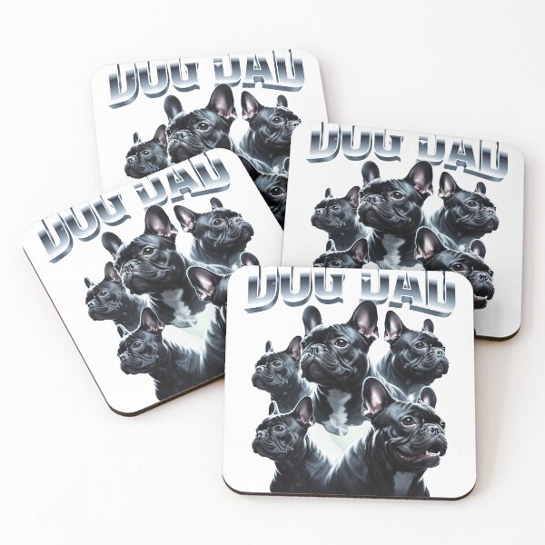 Item preview, DOG DAD French Bulldog Portrait Collection designed and sold by StranHabesre51.
