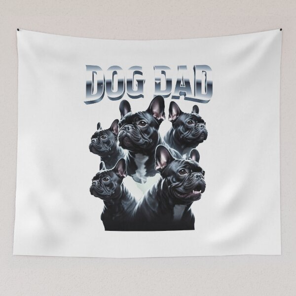 Item preview, DOG DAD French Bulldog Portrait Collection designed and sold by StranHabesre51.