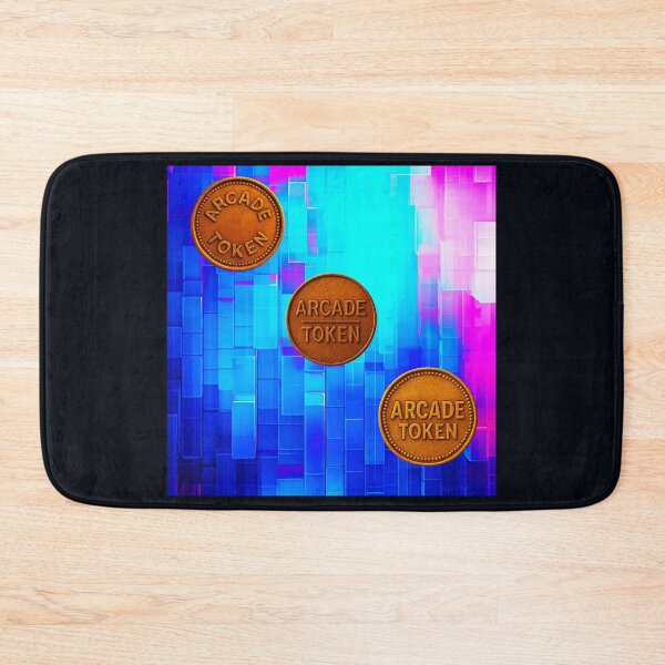 Item preview, ❇️ INSERT COIN TO CONTINUE COLLECTION ❇️ -  Arcade Token – Loading Matrix designed and sold by WheelieGdArt.