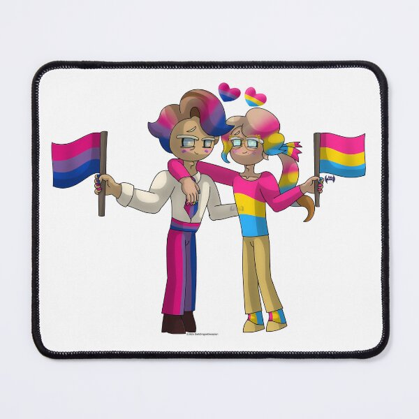 Item preview, CookieRun Pride Month Day 23: AlmondGrey designed and sold by DarkDragonDeception - Claudia.