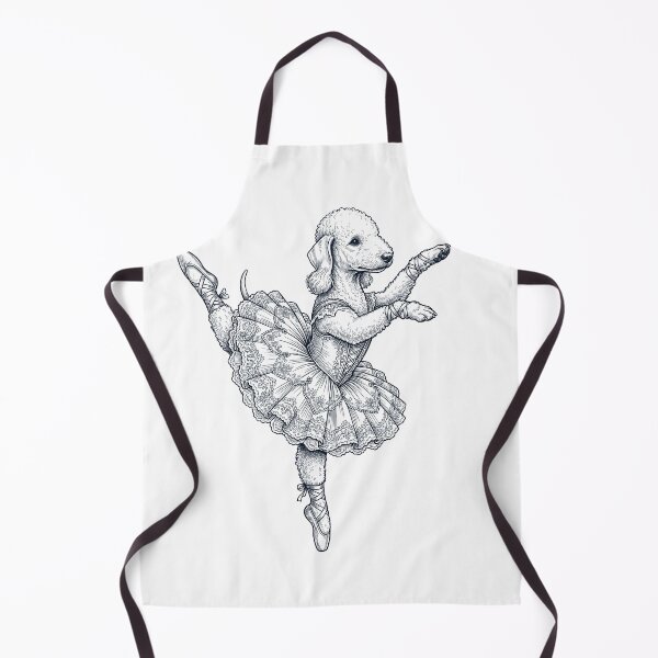Item preview, Vintage Bedlington Terrier Ballet Dancer Ballerina Dog Lover designed and sold by dian-rody-crest.