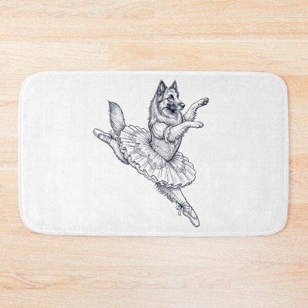 Item preview, Vintage Belgian Tervuren Ballet Dancer Ballerina Dog Lover designed and sold by dian-rody-crest.