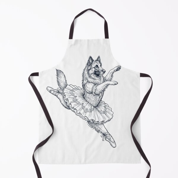 Item preview, Vintage Belgian Tervuren Ballet Dancer Ballerina Dog Lover designed and sold by dian-rody-crest.