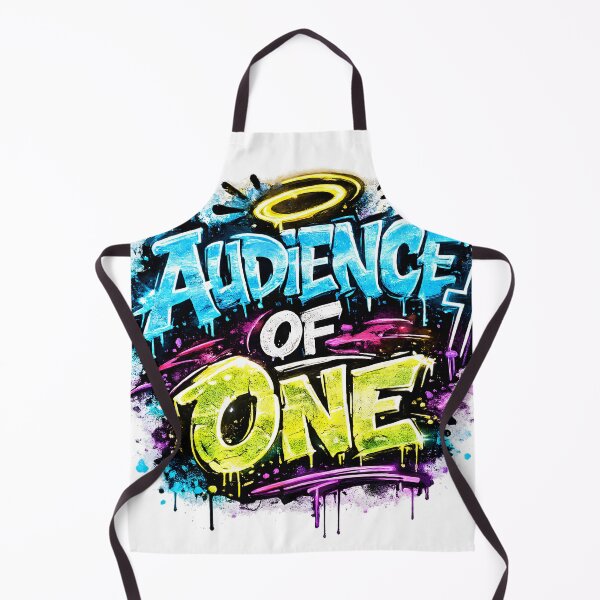 Item preview, Audience of One Graffiti Christian Design | Neon Faith Street Art designed and sold by overcomercrafts.