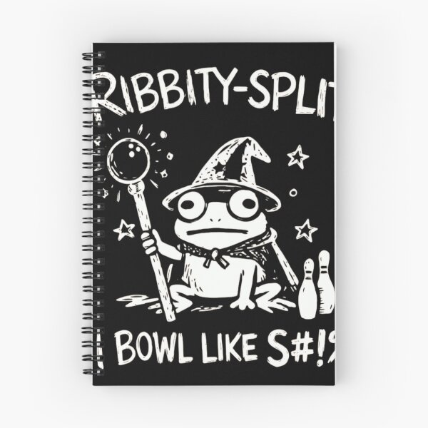 Item preview, Ribbity-Split Funny Bowling Wizard Frog Meme designed and sold by haitrieuic96.
