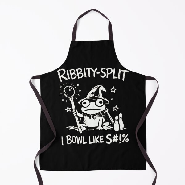 Item preview, Ribbity-Split Funny Bowling Wizard Frog Meme designed and sold by haitrieuic96.