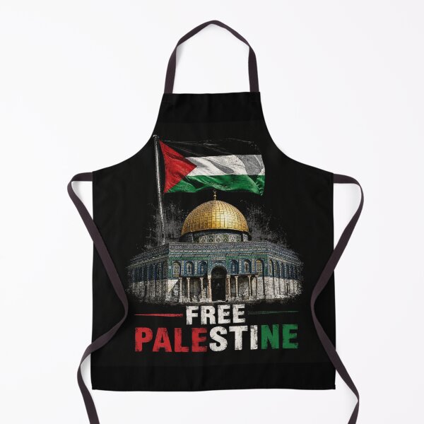 Item preview, Free Palestine Al Aqsa Mosque Vintage Flag Design designed and sold by LaylaArtStudio.