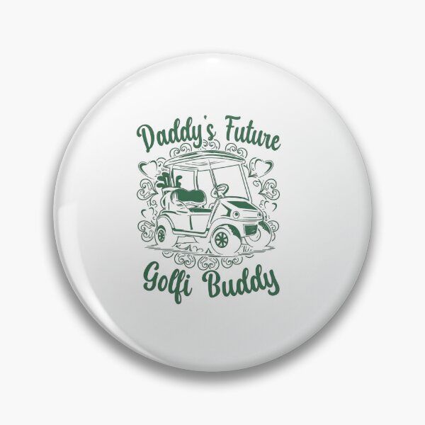 Item preview, Daddys Future Golf Buddy Cute Golf Dad Family Gift Design designed and sold by msaloyach.