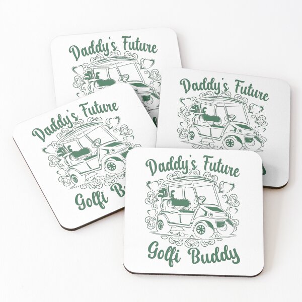 Item preview, Daddys Future Golf Buddy Cute Golf Dad Family Gift Design designed and sold by msaloyach.