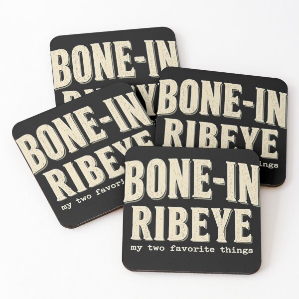 Item preview, Bone-In Ribeye My Two Favorite Things Funny Steak Lover Vintage designed and sold by haitrieuic96.