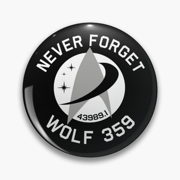 Item preview, Never Forget Wolf 359 designed and sold by Pop Culture Shirts.