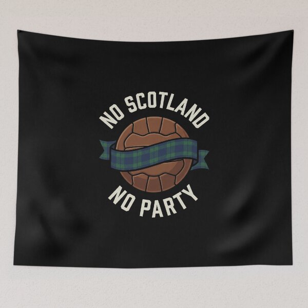 Item preview, No Scotland No Party Tartan Football Fanbase Chant JUN-218 designed and sold by noberic.