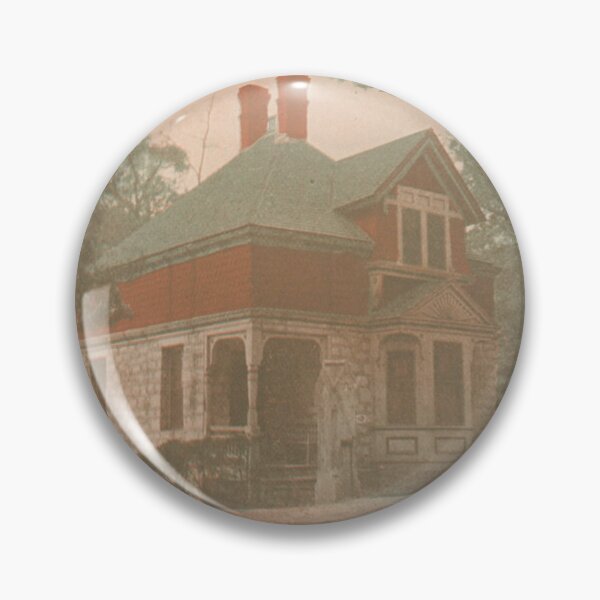 Item preview, Anna State Hospital Original Vintage Postcard – Gate House designed and sold by GhostlyWorld.