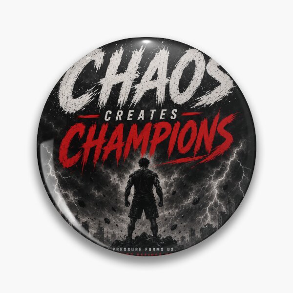 Item preview, Chaos Creates Champions Motivation Poster designed and sold by AuraPixelDesign.