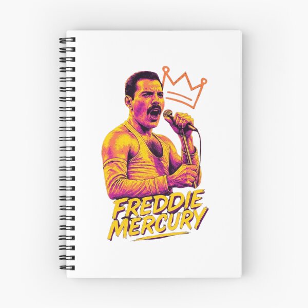 Item preview, Freddie Mercury Retro Neon Crown Pop Art designed and sold by zigzagalo.