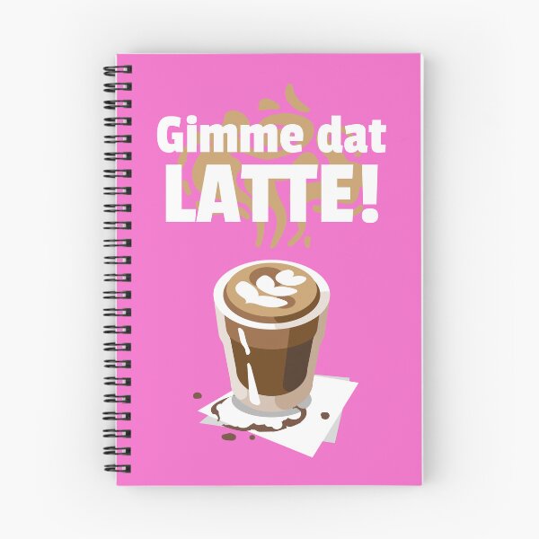 Item preview, Gimme Dat Latte Coffee Lovers designed and sold by PureGoldDesigns.