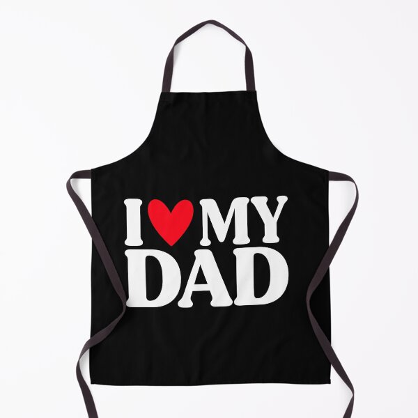 Item preview, I Love My Dad Simple Heart Design for Father’s Day designed and sold by msaloyach.