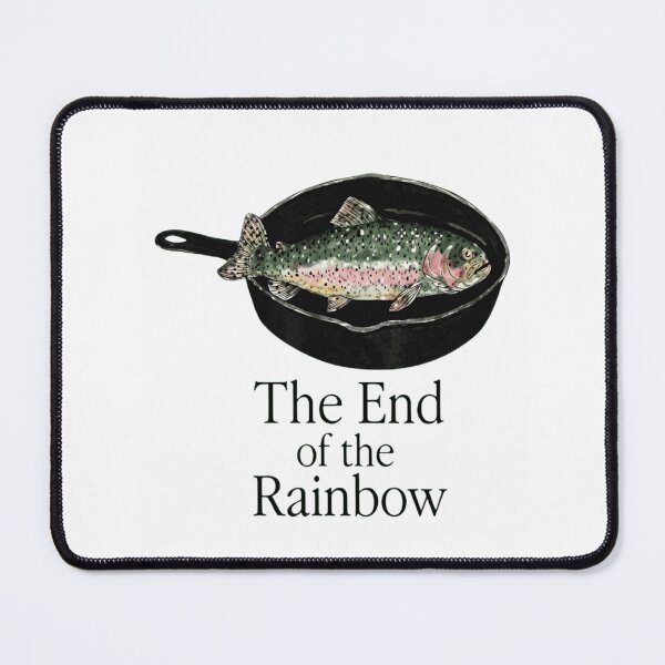 Item preview, Funny Rainbow Trout The End of the Rainbow Fishing Pun designed and sold by haitrieuic96.