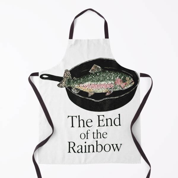 Item preview, Funny Rainbow Trout The End of the Rainbow Fishing Pun designed and sold by haitrieuic96.