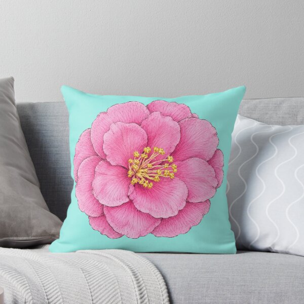 Item preview, Pink Camellia Blossom designed and sold by MoonlitWhiskers.