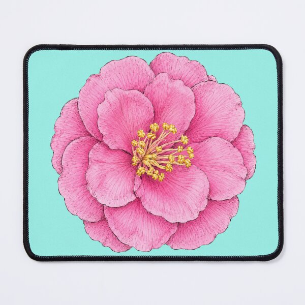 Item preview, Pink Camellia Blossom designed and sold by MoonlitWhiskers.
