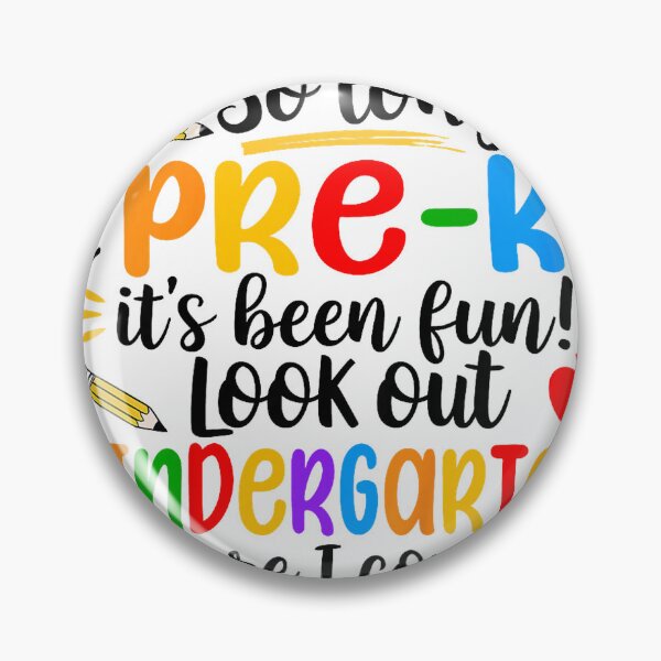 Item preview, Kids So Long Pre-K It's Been Fun Kindergarten Squad Girls Boys T-Shirt designed and sold by Voila-creative.