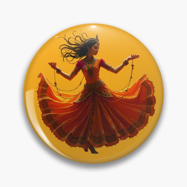 Item preview, Kathak Dance Art Indian Traditional Dance designed and sold by taiche.