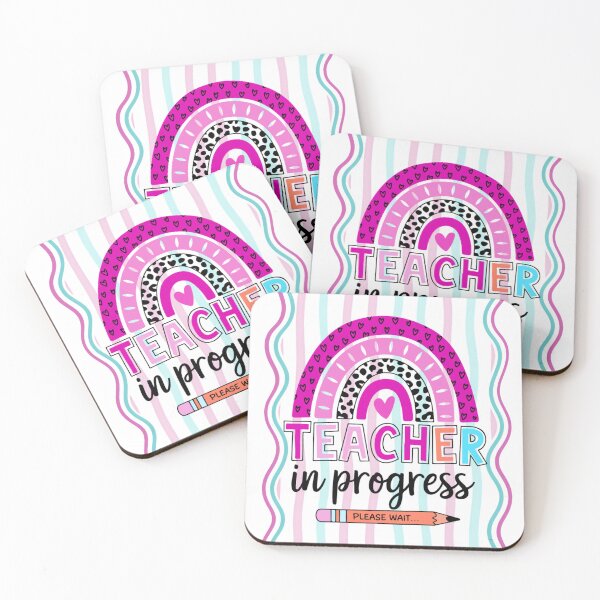 Item preview, Teacher In Progress Retro Back To School Gift - Teaching Humor designed and sold by VibranPalette.