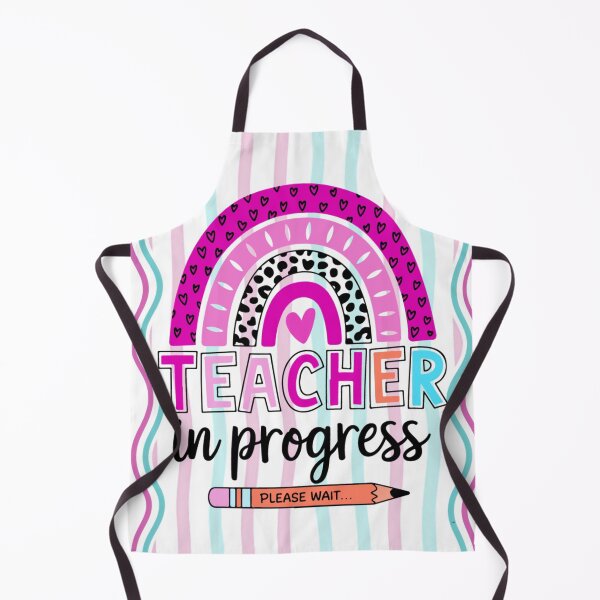 Item preview, Teacher In Progress Retro Back To School Gift - Teaching Humor designed and sold by VibranPalette.
