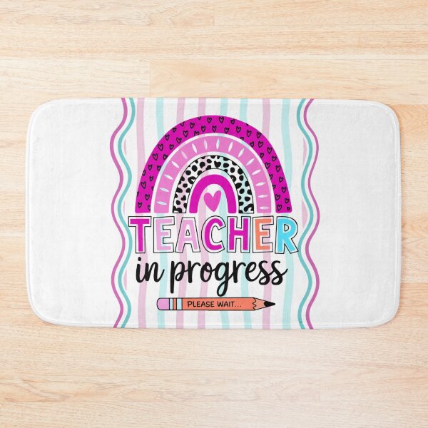 Item preview, Teacher In Progress Retro Back To School Gift - Teaching Humor designed and sold by VibranPalette.