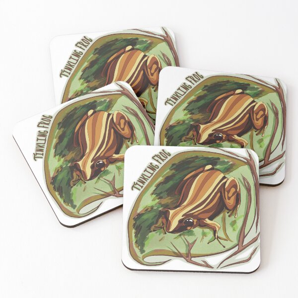 Item preview, Tinkling Frog (Endangered Species) designed and sold by Dragon Blossom Art.