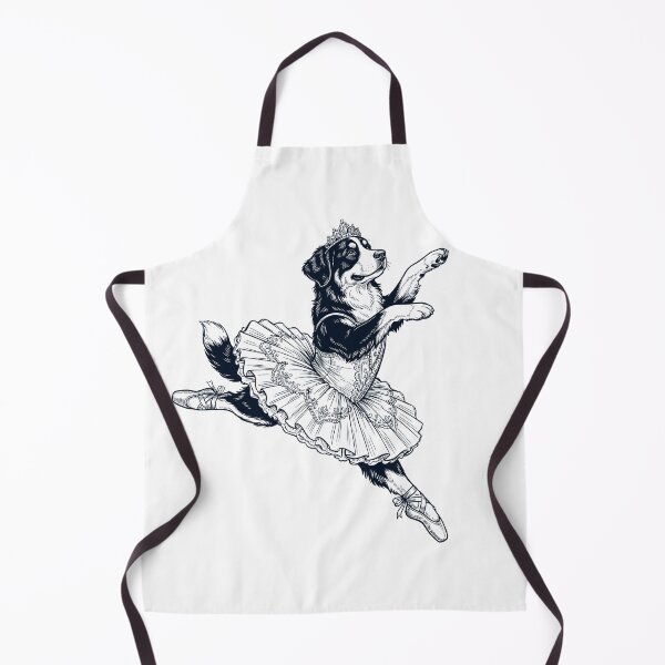 Item preview, Vintage Bernese Mountain Dog Ballet Dancer Ballerina Dog Lover designed and sold by dian-rody-crest.