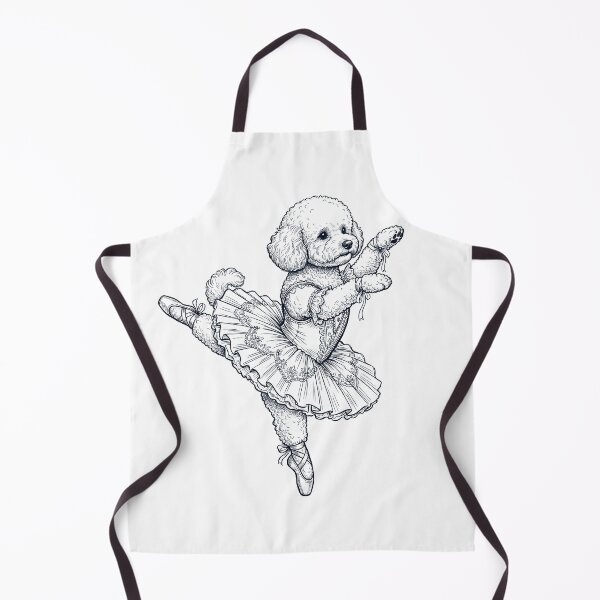 Item preview, Vintage Bichon Frise Ballet Dancer Ballerina Dog Lover designed and sold by dian-rody-crest.