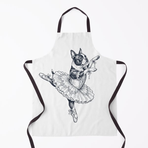 Item preview, Vintage Boston Terrier Ballet Dancer Ballerina Dog Lover designed and sold by dian-rody-crest.