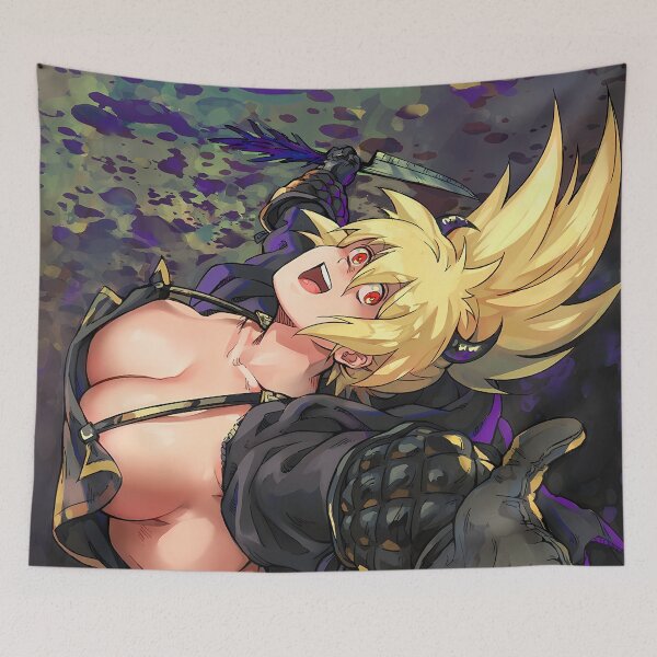 Item preview, Nikaido Dorohedoro Dark Alley Waifu With Purple Glow designed and sold by PMartistStudio.