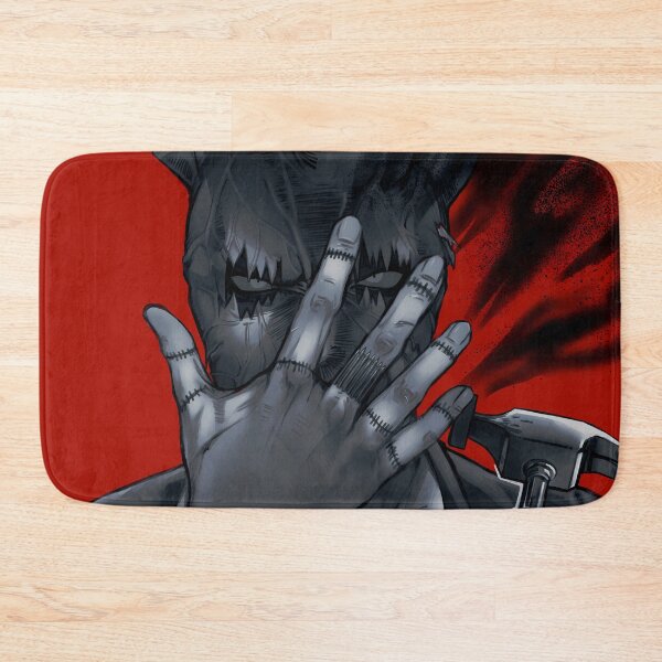 Item preview, Shin Dorohedoro Grey Mask Red Shadow Anime Mood designed and sold by PMartistStudio.