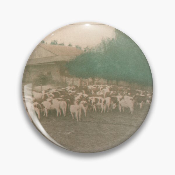 Item preview, Anna State Hospital Original Vintage Postcard – Dairy Herd designed and sold by GhostlyWorld.