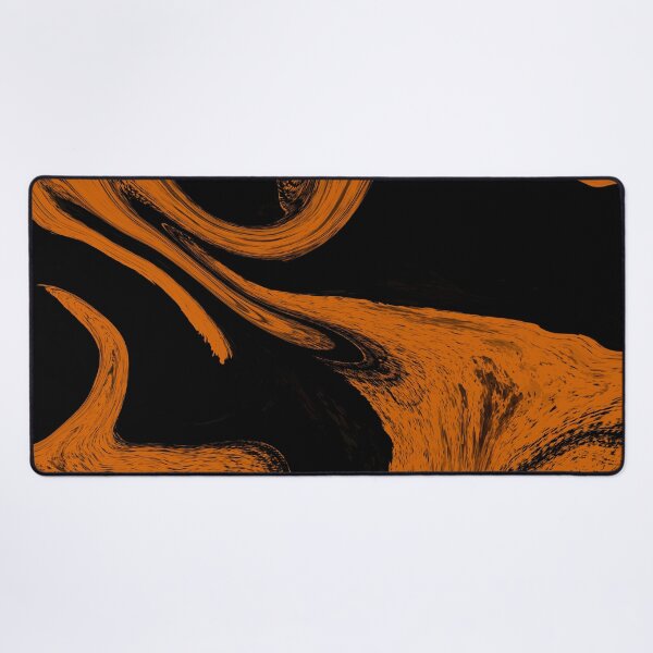 Item preview, Dark Copper Luxury Flow - Industrial Abstract for Office Wall Art designed and sold by CaramelCo.