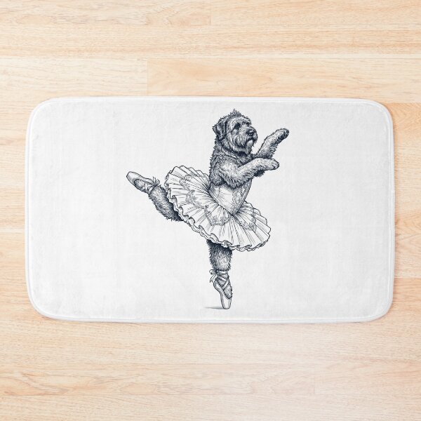 Item preview, Vintage Bouvier des Flandres Ballet Dancer Ballerina Dog Lover designed and sold by dian-rody-crest.