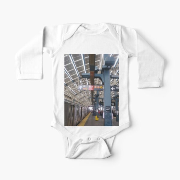 New York City, #New, #York, #City, #NewYork, #NewYorkCity Long Sleeve Baby One-Piece
