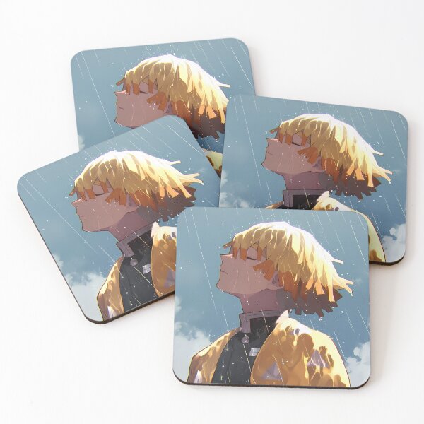 Item preview, Zenitsu Agatsuma Demon Slayer Rain Sky Hopeful Look designed and sold by PMartistStudio.