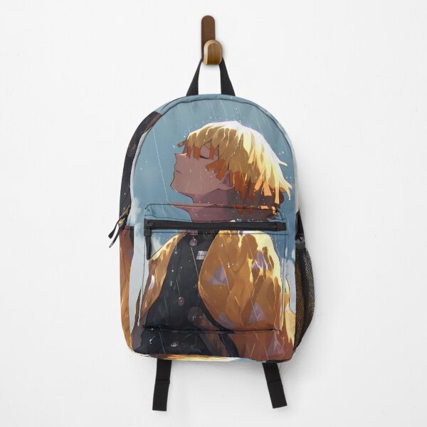 Item preview, Zenitsu Agatsuma Demon Slayer Rain Sky Hopeful Look designed and sold by PMartistStudio.