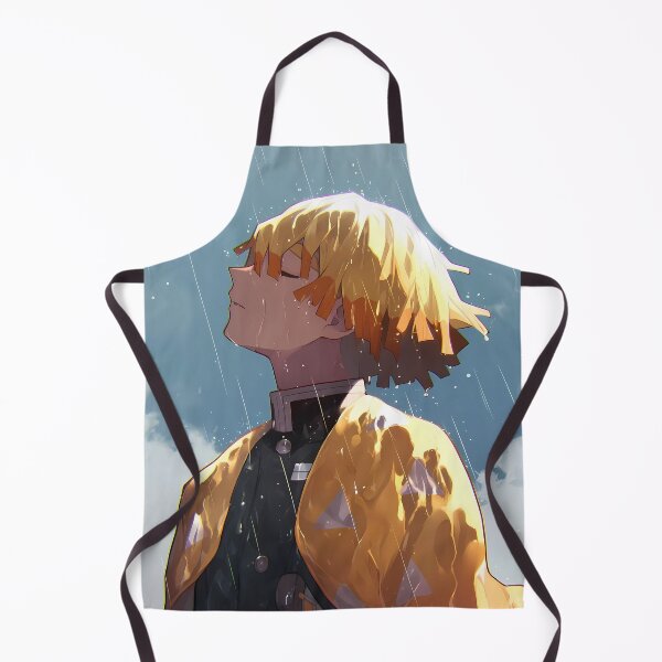 Item preview, Zenitsu Agatsuma Demon Slayer Rain Sky Hopeful Look designed and sold by PMartistStudio.