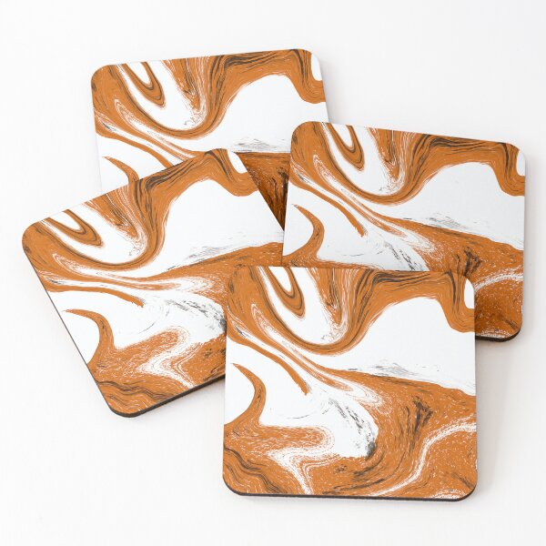 Item preview, Bright Minimalist Copper Art - Scandinavian White Abstract for Living Room designed and sold by CaramelCo.