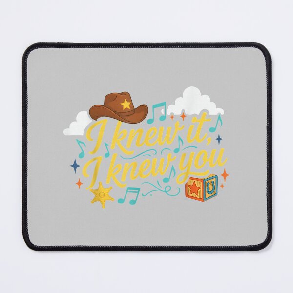Item preview, I Knew It You Cowboy Music Western Humor Retro designed and sold by mjohnson9.