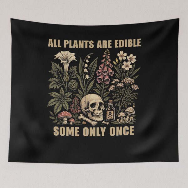 Item preview, All Plants Are Edible Some Only Vintage designed and sold by studio-ssaam.